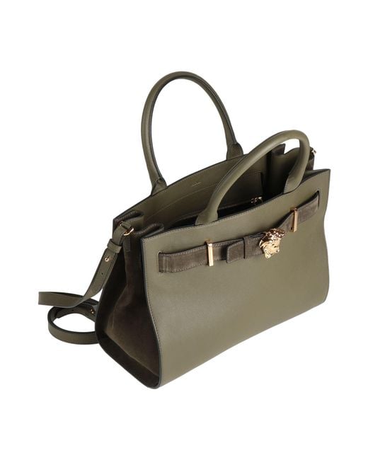 Versace Green Handbags