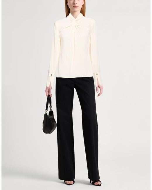 Patrizia Pepe White Cream Top Viscose