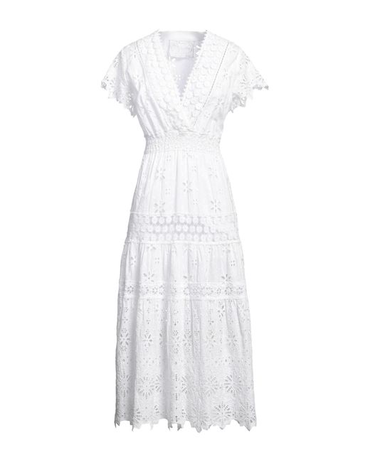 Temptation Positano White Midi Dress