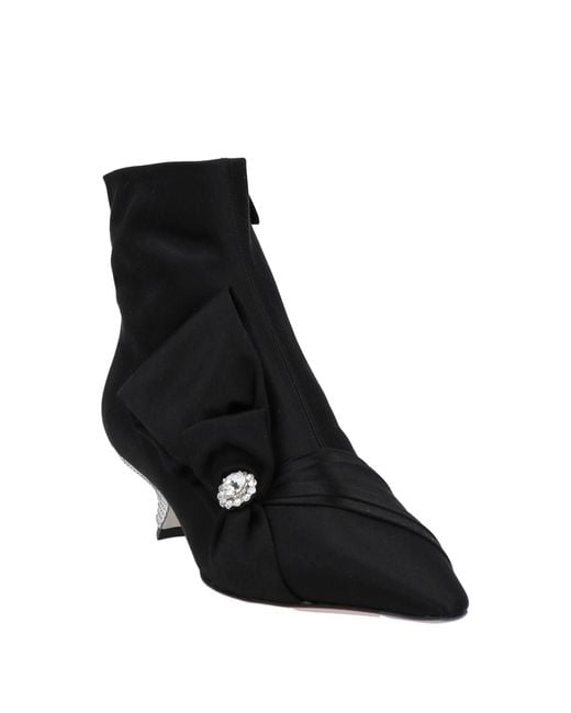 Roger Vivier Black Ankle Boots