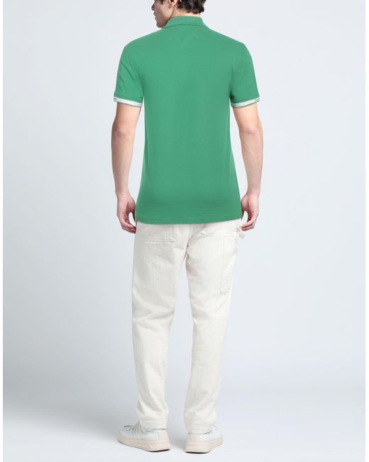 Tommy Hilfiger Green Polo Shirt for men