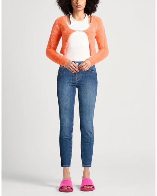Caractere Blue Jeans Cotton, Polyester, Elastane