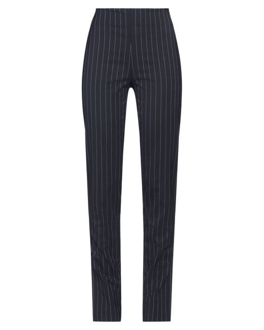 Pierantonio Gaspari Blue Pants Polyester, Wool, Elastane