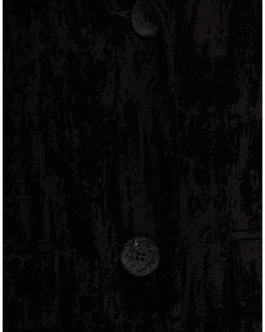 Nostrasantissima Black Coat Viscose, Polyamide, Elastane