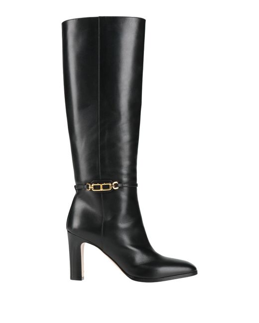 Tom Ford Black Boot Calfskin, Brass