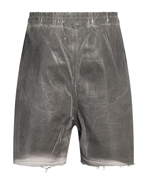 Shorts E Bermuda di Rick Owens in Gray da Uomo
