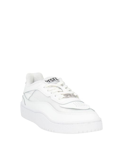 DIESEL White Trainers for men