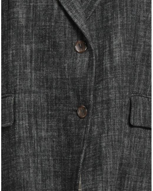Attic And Barn Black Blazer Cotton