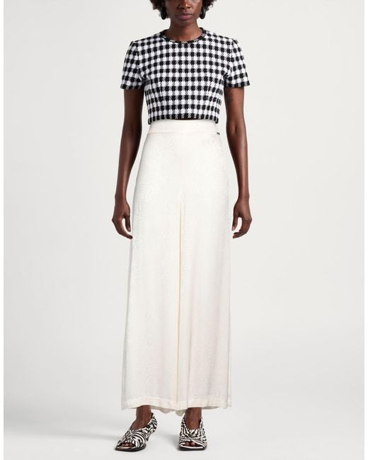 Kocca White Pants Viscose