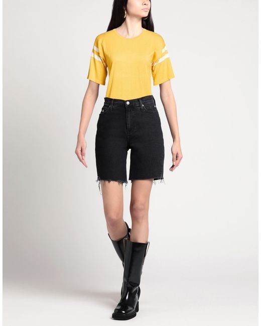 Woolrich Yellow Marigold Sweater Cotton