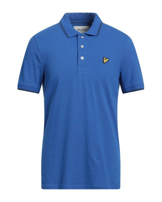 Lyle & Scott Blue Polo Shirt for men