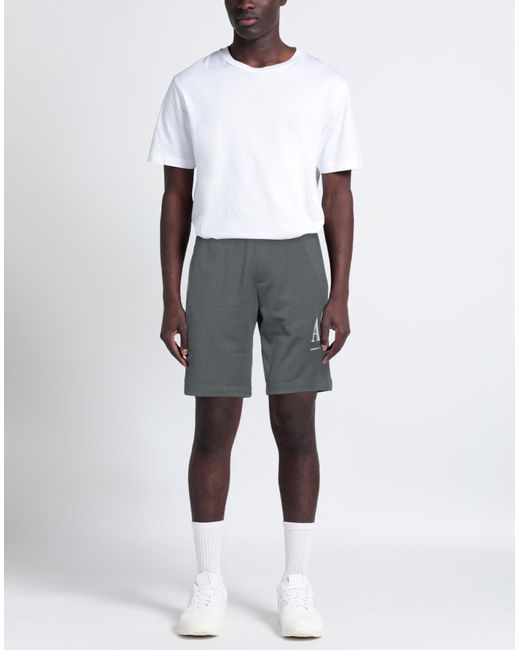 Armani Exchange Gray Shorts & Bermuda Shorts for men
