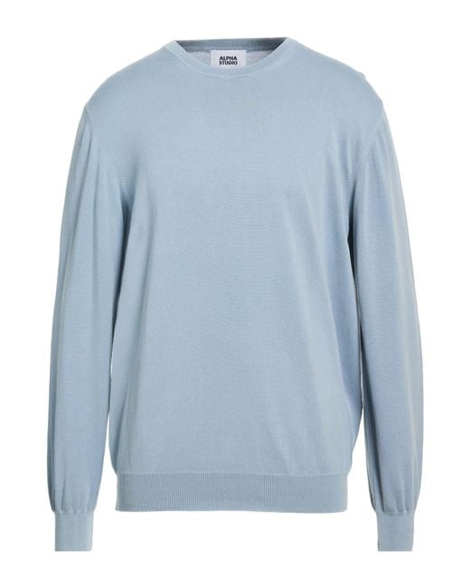 Alpha Studio Blue Jumper for men