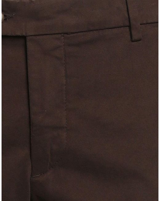 BE ABLE Brown Pants Cotton, Elastane for men