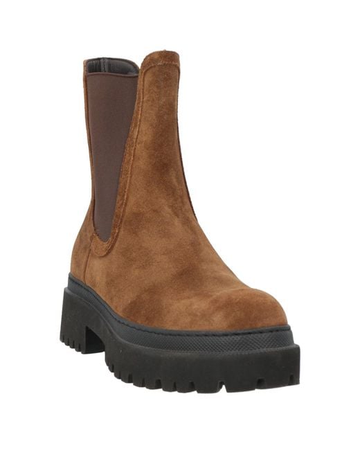 Pantanetti Brown Ankle Boots