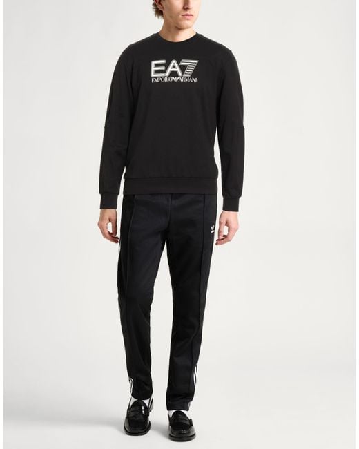 EA7 Black Sweatshirt for men