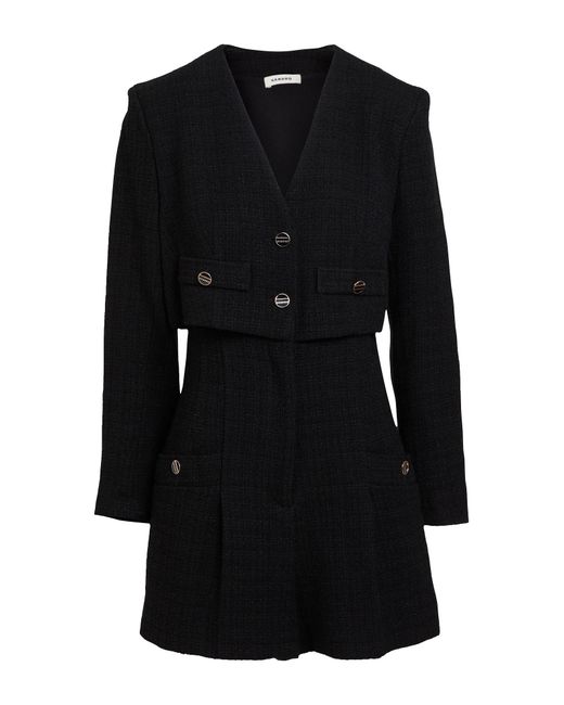 Sandro Black Playsuit