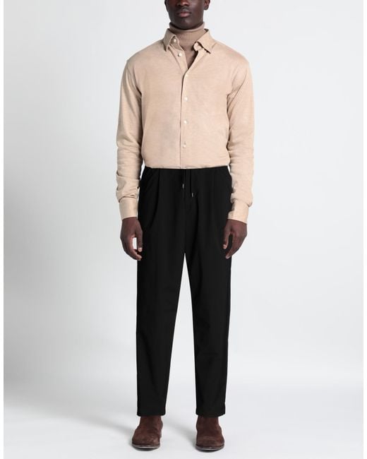 Herno Black Pants for men