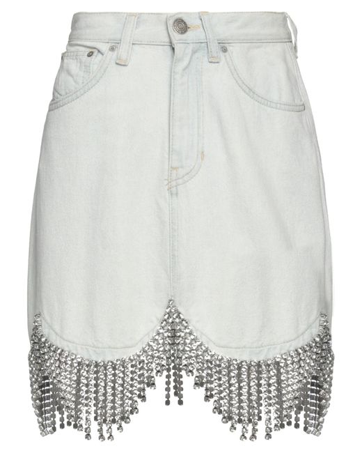 Area Gray Denim Skirt