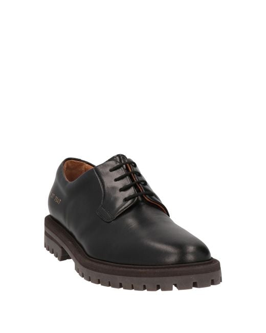 Common Projects Black Schnürschuh
