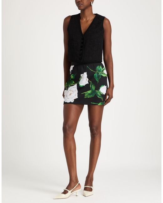 Dolce & Gabbana Black Tailored Vest Cotton, Silk, Viscose