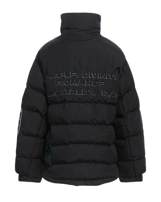 Dolce & Gabbana Blue Puffer Polyamide, Cotton for men