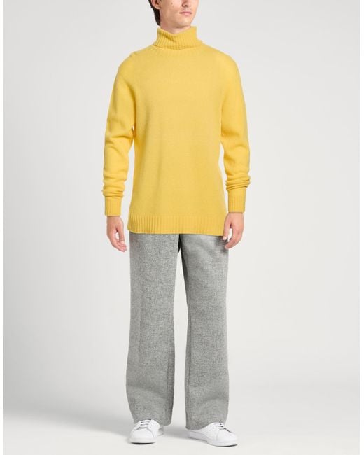 Altea Yellow Turtleneck for men