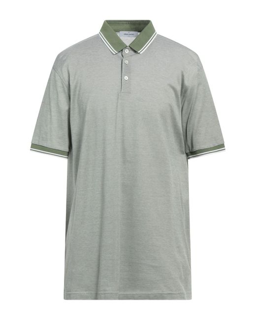 Gran Sasso Gray Polo Shirt for men