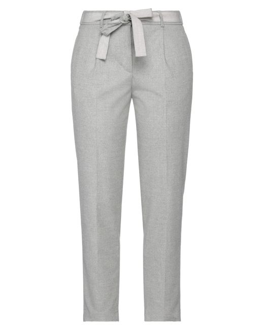 Cappellini By Peserico Gray Trouser