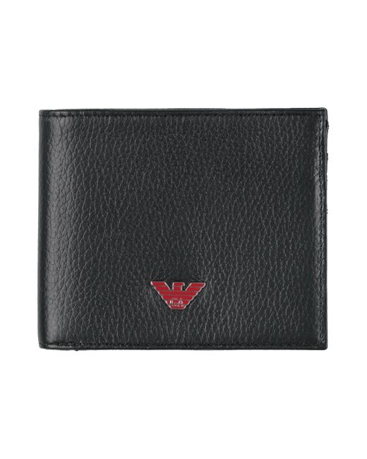 Emporio Armani Black Wallet for men