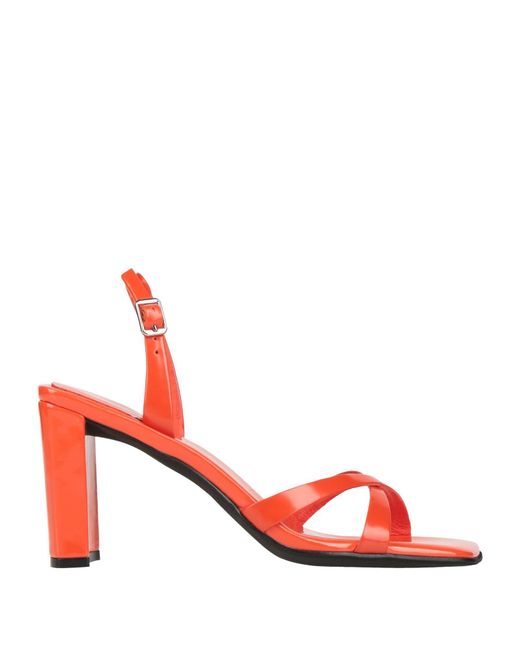 Jeffrey Campbell Red Sandals