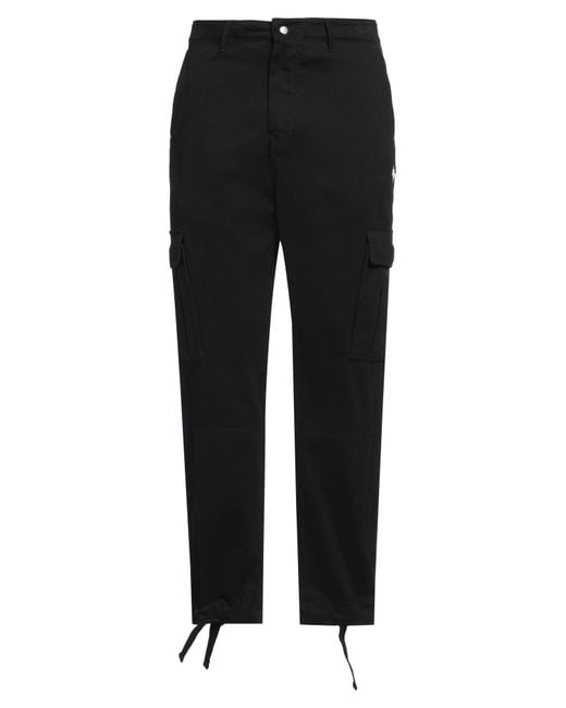 Marcelo Burlon Black Pants for men