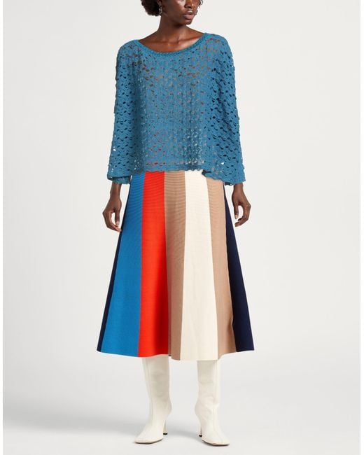 Missoni Blue Missoni Sweater Wool, Viscose