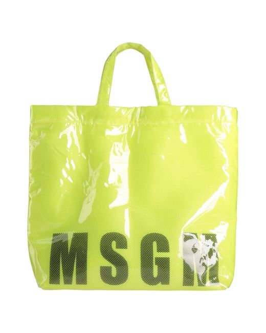 MSGM Yellow Handbag
