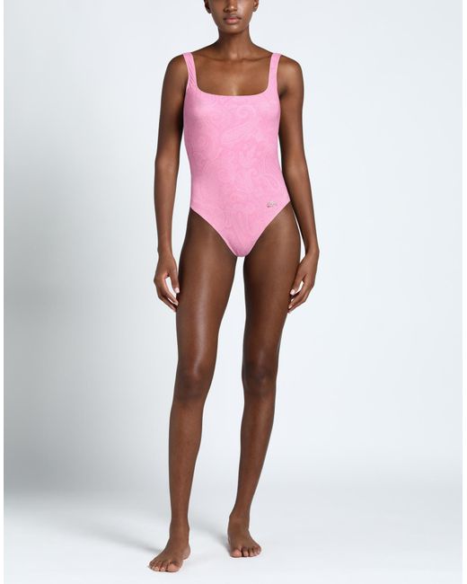 Etro Pink One-piece Swimsuit