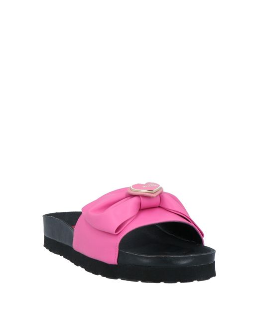 Love Moschino Pink Sandale