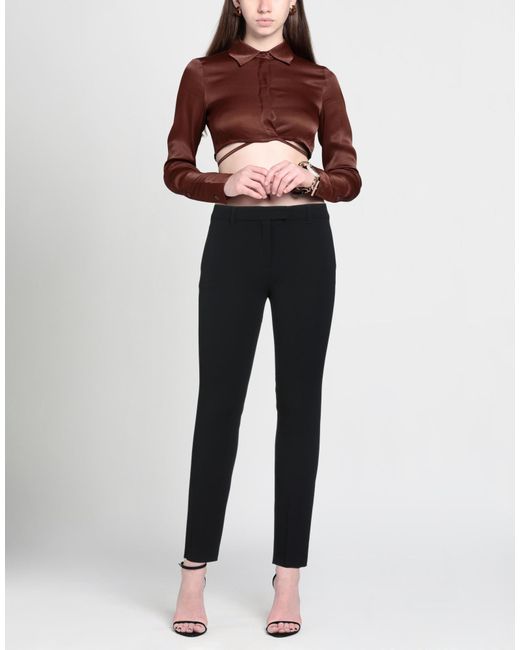 Max Mara Black Pants Triacetate, Polyester