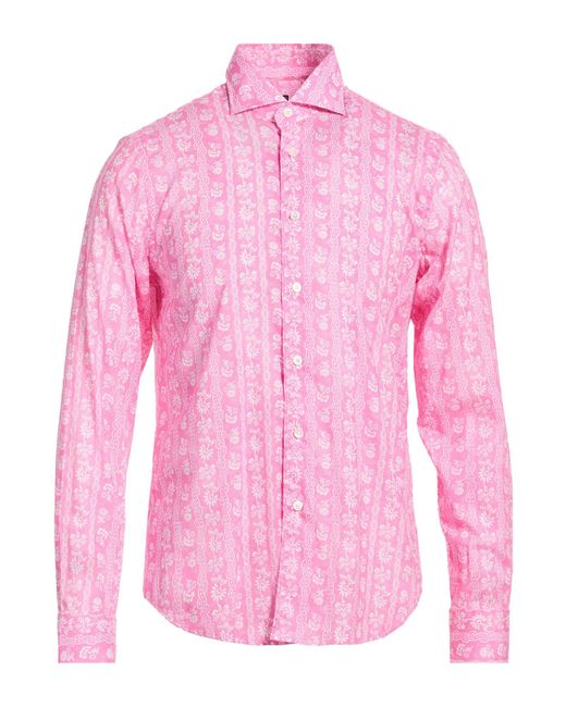 Fedeli Pink Shirts for men