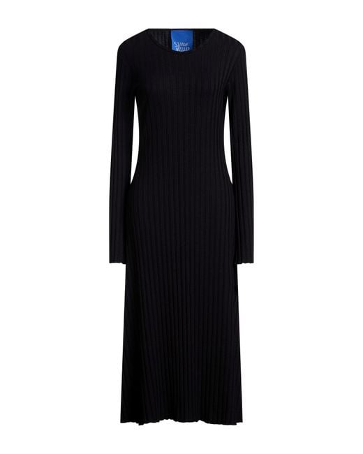 Simon Miller Black Midi Dress