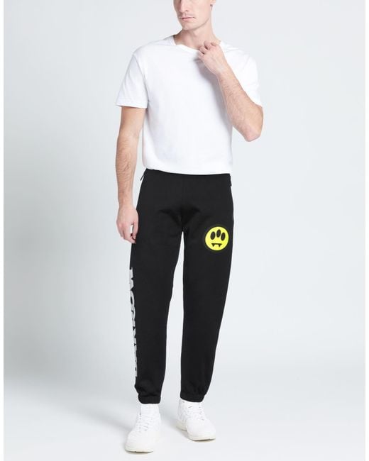 Barrow Black Pants Cotton for men