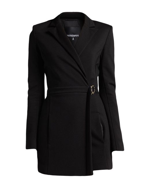 Patrizia Pepe Black Playsuit Viscose, Polyamide, Elastane