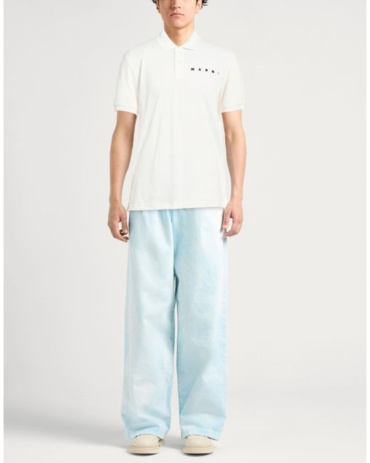 Marni White Polo Shirts for men