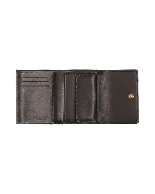 The Bridge Black Wallet Leather