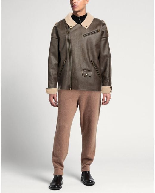 MARSĒM Brown Shearling & Teddy for men