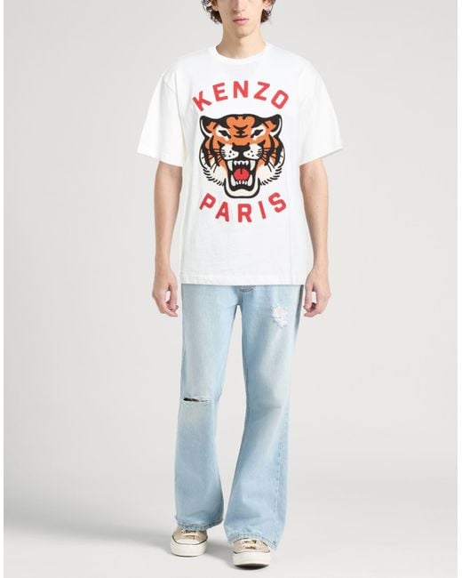 Camiseta KENZO de hombre de color White