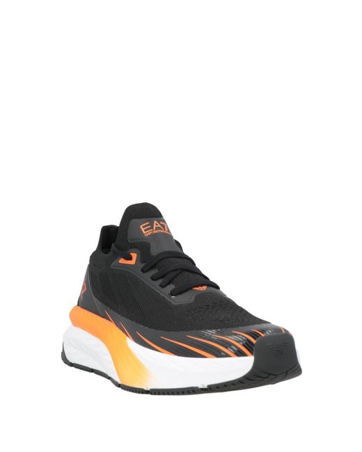 EA7 Black Sneakers for men