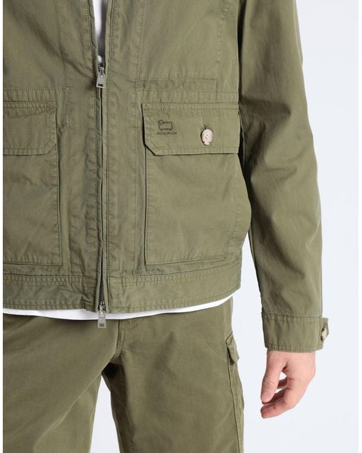 Woolrich Green Jacket for men