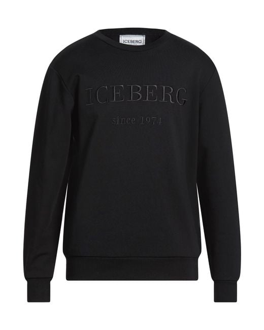 Iceberg Black Sweatshirts for men