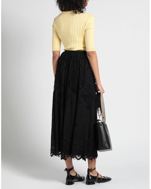 Beatrice B. Black Maxi Skirt