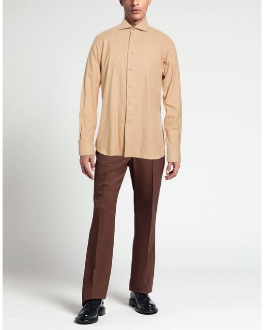 Camicia di Borriello in Natural da Uomo